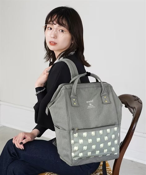 anello - GRANDE 印花小背包 防水 10L S (gub3014zan)