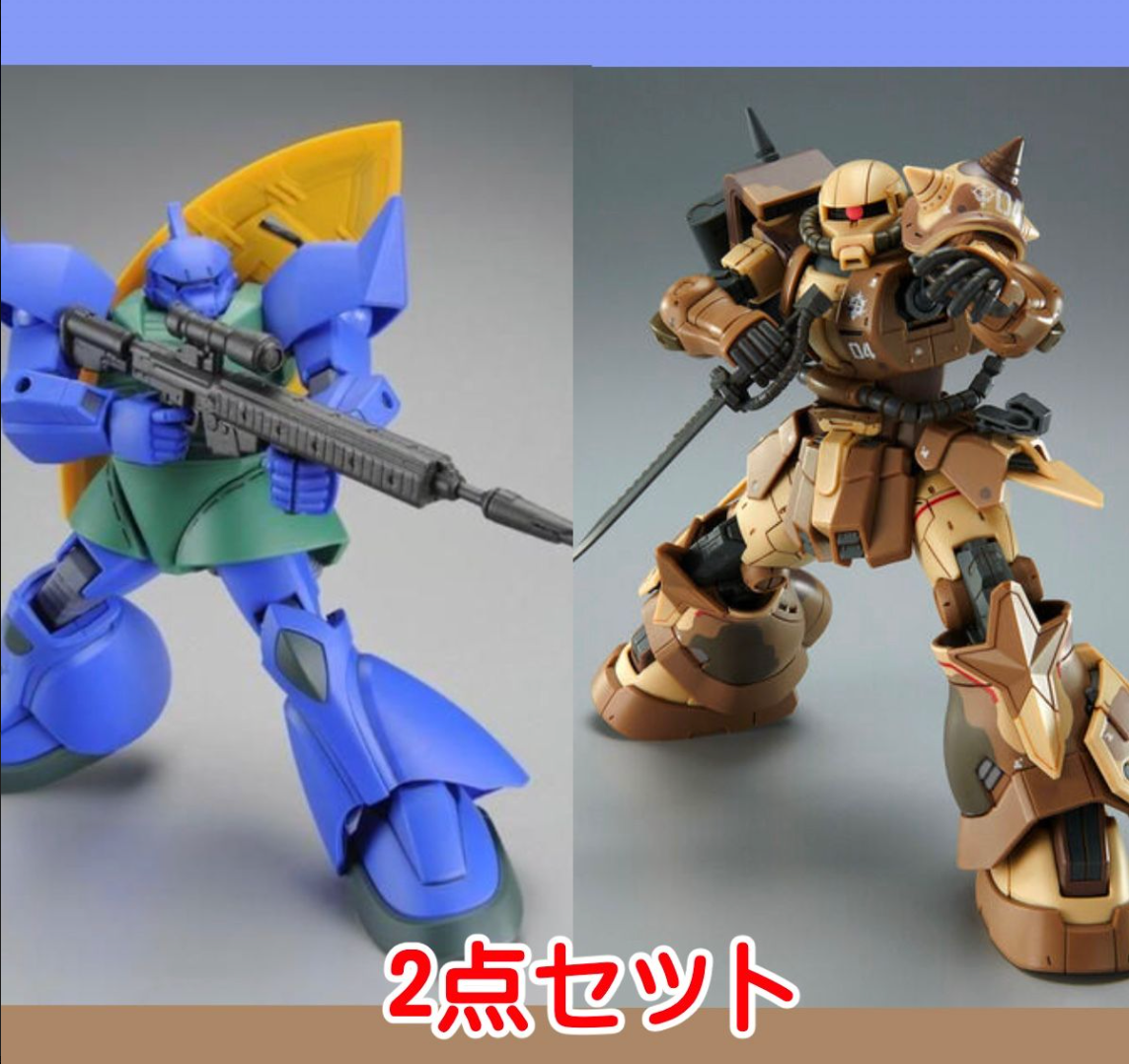 HGUC 1/144 卡多的吉魯古+高機動扎古陸戰型(塞爾瑪的機體)