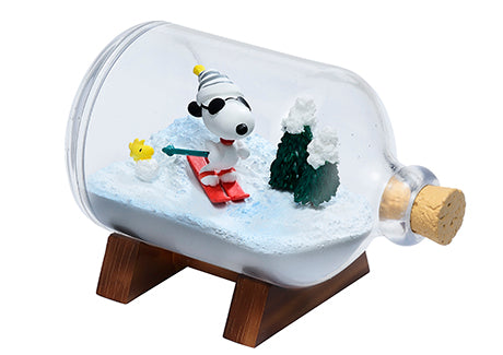 (スヌーピー&ウッドストック) SNOOPY & WOODSTOCK Terrarium On Vacation【全6種】