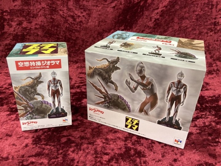 『未開封BOX版』プチラマ空想特撮ジオラマシン・ウルトラマン編【全4種】~ 4キャラ揃うとは限りません
