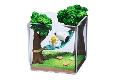 (スヌーピー&ウッドストック) SNOOPY & WOODSTOCK Terrarium On Vacation【全6種】