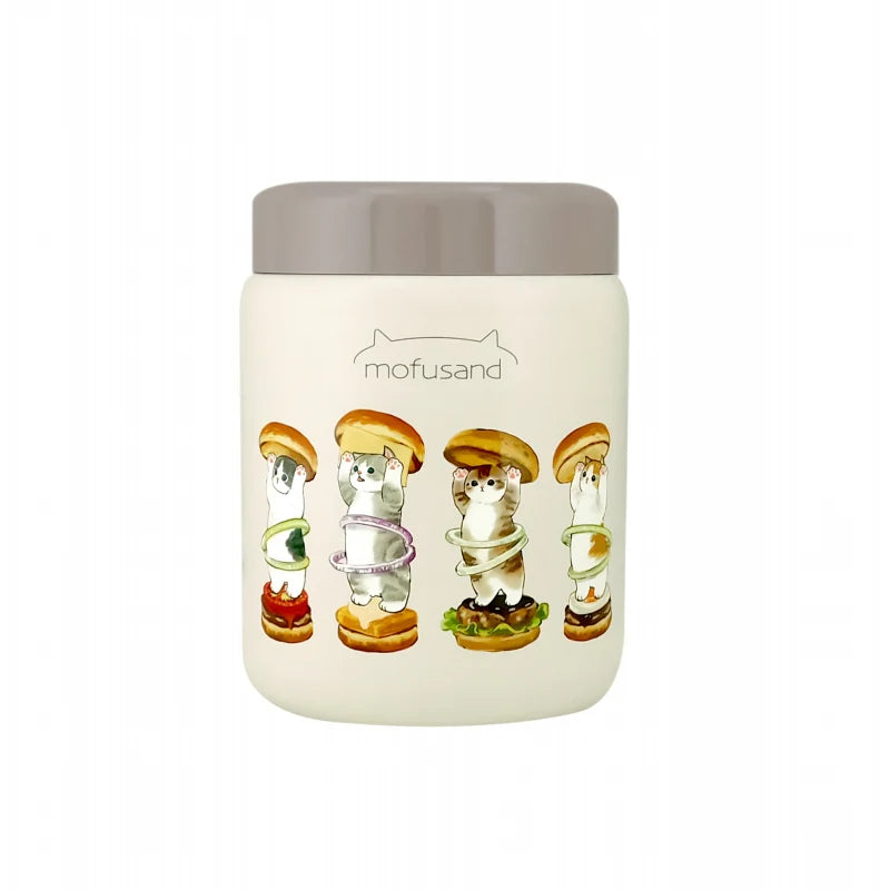mofusand soup pot 400ml-hamburger
