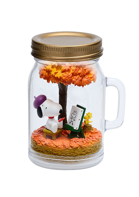 (スヌーピー&ウッドストック) SNOOPY & WOODSTOCK Terrarium On Vacation【全6種】